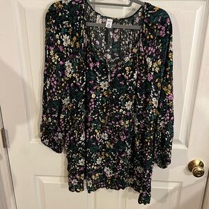 Floral Print Top